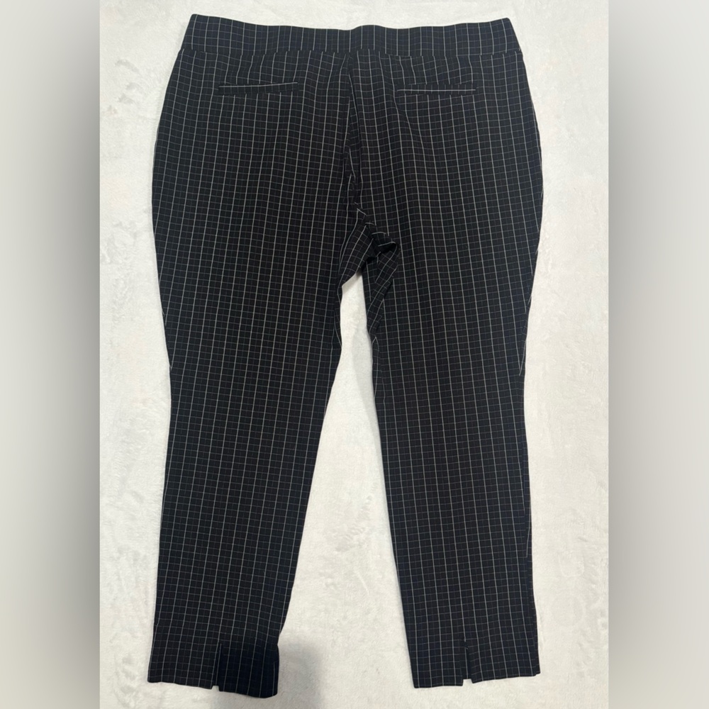 Black Checkered Trouser - Picture 3 of 6